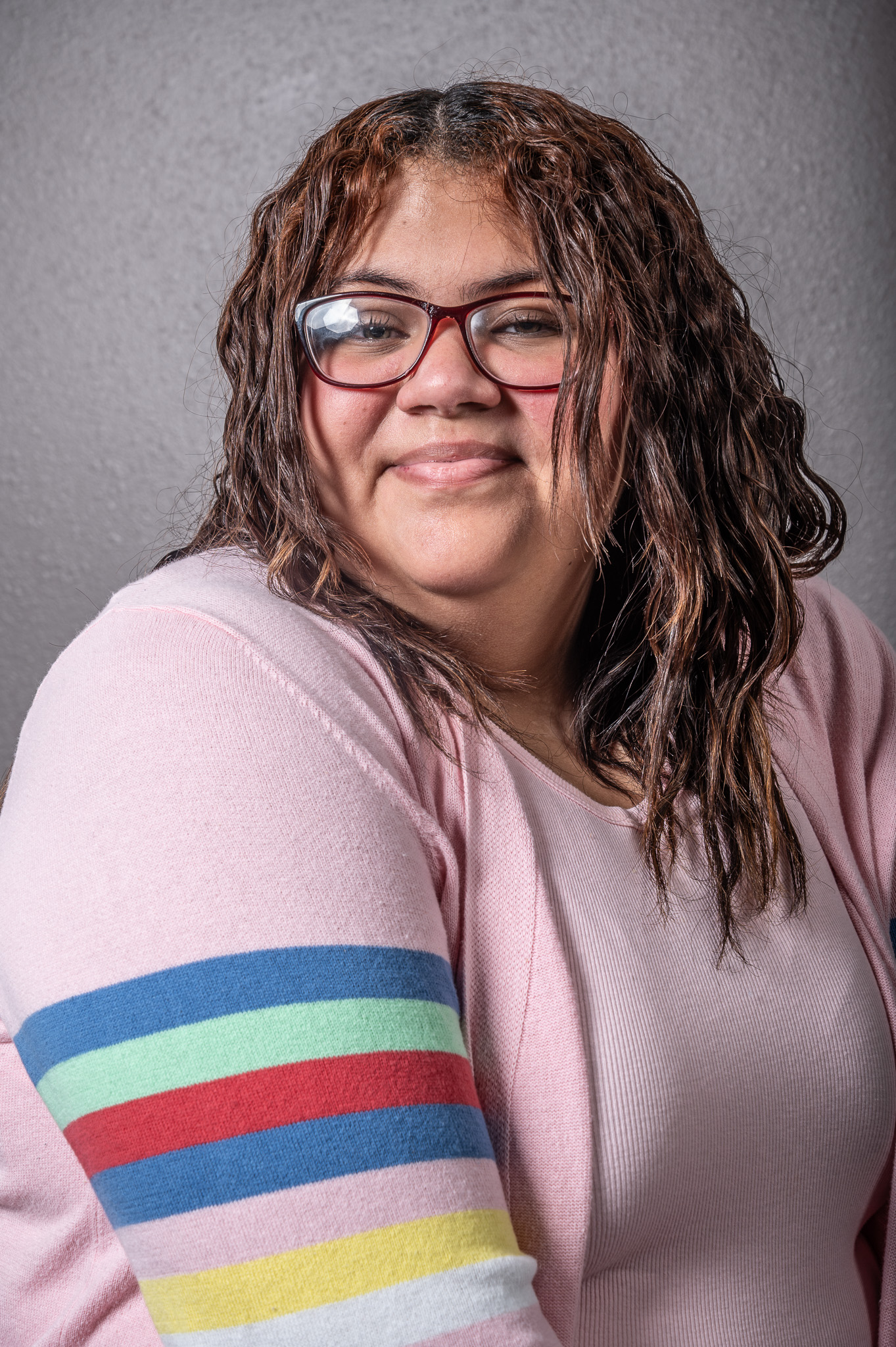 Studio portrait session